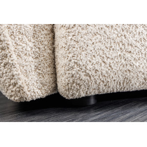 ROYAL design bouclé kanapé - 295cm - beige