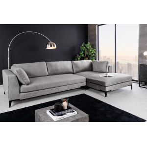 SIGNUM design kanapé - szürke INVICTA