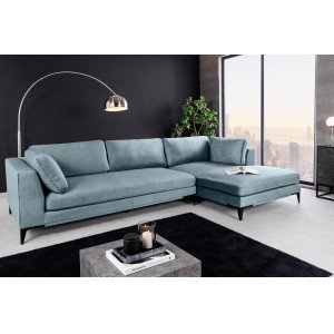 SIGNUM design kanapé - kék INVICTA