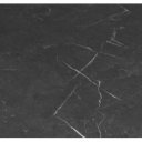 GIRARE kerámia étkezőasztal - 100/120cm - sötét márvány