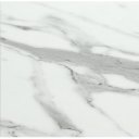 GIRARE kerámia étkezőasztal - 100/120cm - fehér márvány