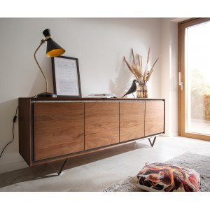 STONEGRACE tömör akác komód - 200cm