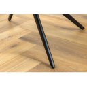 PAPILLON-II design forgatható szék - valódi bőr - beige