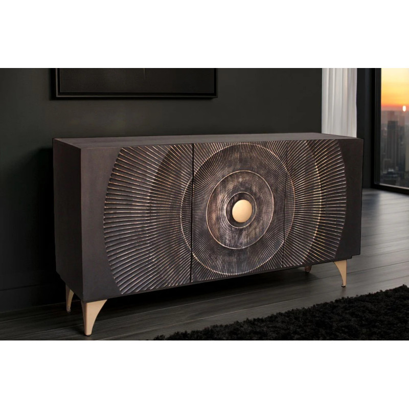 GOLDEN SUNSET design mangófa komód -140cm