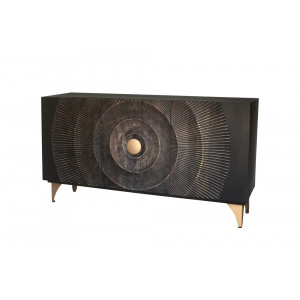 GOLDEN SUNSET design mangófa komód -140cm