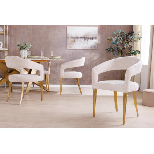 BOUTIQUE exkluzív szék - beige INVICTA