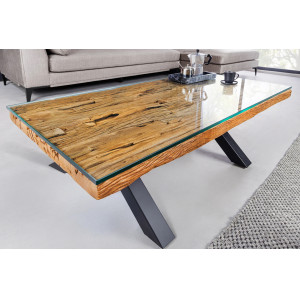 BARRACUDA - X design dohányzóasztal 110cm