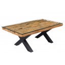 BARRACUDA - X design dohányzóasztal 110cm