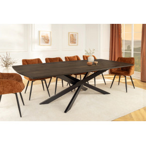 SIGNUM modern mangófa étkezőasztal - 220cm Étkezőasztalok