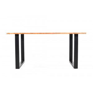 COAST tömör akác/epoxy étkezőasztal - 160cm
