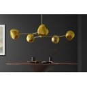 LIQUID DIAMOND design függőlámpa - arany