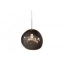 LIQUID DIAMOND design függőlámpa - 35cm - arany/ezüst/réz