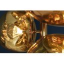 LIQUID DIAMOND design állólámpa - 170cm - arany