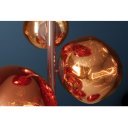 LIQUID DIAMOND design állólámpa - 170cm - réz