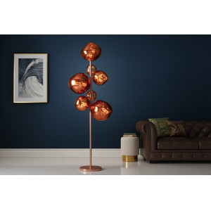 LIQUID DIAMOND design állólámpa - 170cm - réz Állólámpák