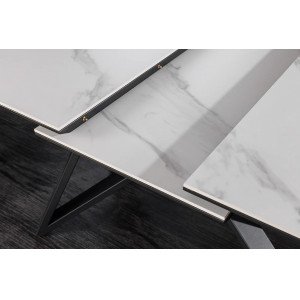 ATLAS design bővíthető étkezőasztal - márvány - 160-200cm