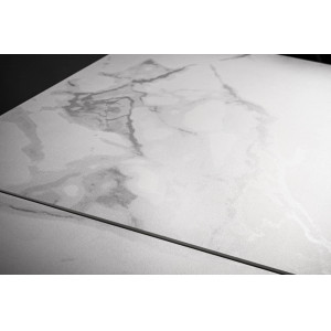 ATLAS design bővíthető étkezőasztal - márvány - 160-200cm