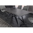 ATLAS design bővíthető étkezőasztal - grafit - 160-200cm