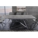 ATLAS design bővíthető étkezőasztal - grafit - 160-200cm