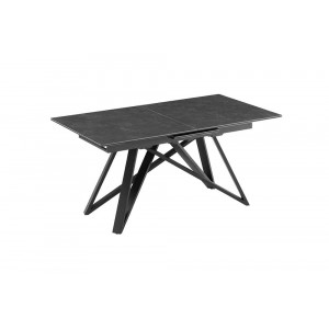 ATLAS design bővíthető étkezőasztal - grafit - 160-200cm