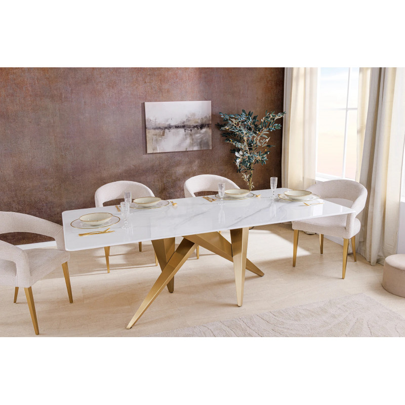 ART LIVING design étkezőasztal - 200cm