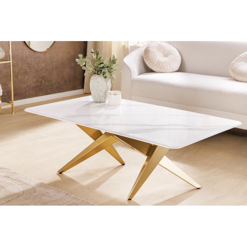 ART LIVING design dohányzóasztal - 130cm