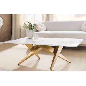ART LIVING design dohányzóasztal - 130cm
