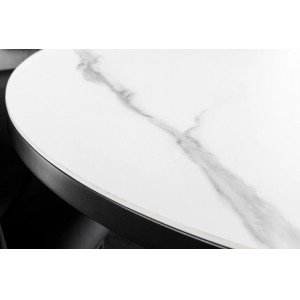 MIKADO MARBLE bővíthető kerámia étkezőasztal - 120-160cm