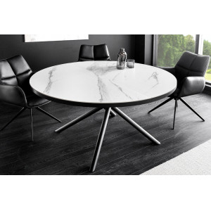 MIKADO MARBLE bővíthető kerámia étkezőasztal - 120-160cm