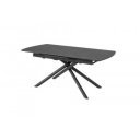 MIKADO bővíthető kerámia étkezőasztal - 180-230cm - grafit