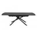 MIKADO bővíthető kerámia étkezőasztal - 180-230cm - grafit