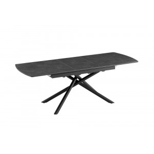 MIKADO bővíthető kerámia étkezőasztal - 180-230cm - grafit