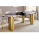 ORGANIC exkluzív márvány étkezőasztal - 200cm