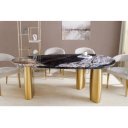 ORGANIC exkluzív márvány étkezőasztal - 200cm