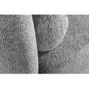 ART DECO design bouclé kanapé - 198cm - szürke