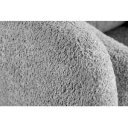 ART DECO design bouclé kanapé - 198cm - szürke