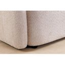 ART DECO design bouclé kanapé - 198cm - beige