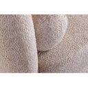 ART DECO design bouclé kanapé - 198cm - beige