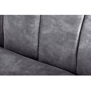 BABYLON design bársony kanapé - 200cm - antracit