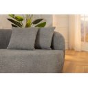 ATELIER design bouclé kanapé - 230cm - szürke