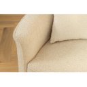 ATELIER design bouclé kanapé - 330cm - beige