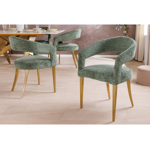 BOUTIQUE exkluzív szék - zöld INVICTA