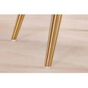 MIA CASA exkluzív kordbársony szék - beige