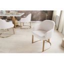 EXTRAVAGANCIA exkluzív kordbársony szék - beige