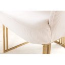 EXTRAVAGANCIA exkluzív kordbársony szék - beige