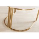 EXTRAVAGANCIA exkluzív kordbársony szék - beige