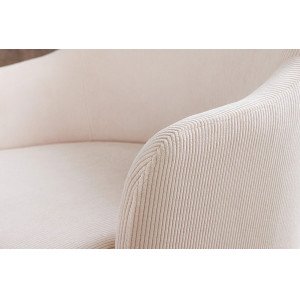 EXTRAVAGANCIA exkluzív kordbársony szék - beige