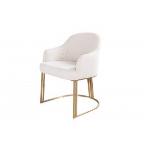 EXTRAVAGANCIA exkluzív kordbársony szék - beige