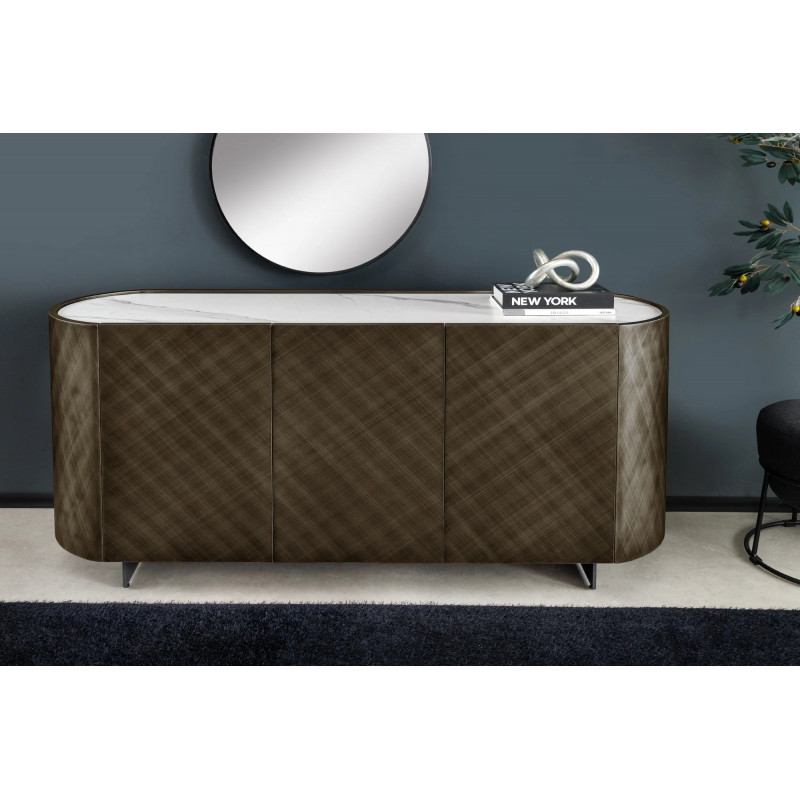 REFLECTION design komód - 150cm - bronz