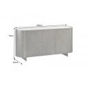 REFLECTION design komód - 150cm - bronz